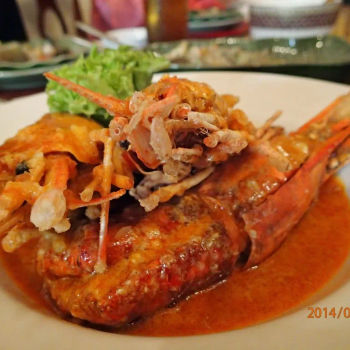 3 big fresh river prawns