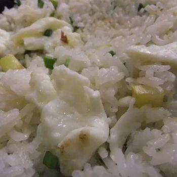Fried Rice With Egg White And Dry Scallop