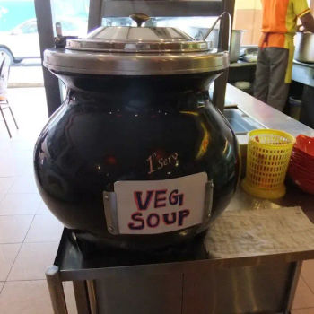 Spicy (Pepper) Veg Soup