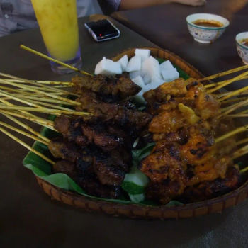 Beef & Chicken Satay