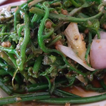 Paku Veggie Fried With Belacan