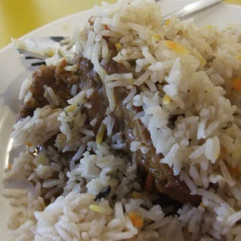 Nasi Bariani Gam Kambing (mutton) 