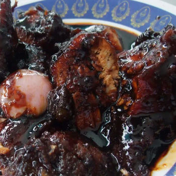 “Kicap Ayam” - Chicken With Thick And Sweet Soya Sauce
