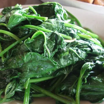 Simple Stir Fried Tapioca Leaves