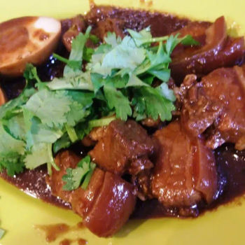 Braised Pork Belly And Egg