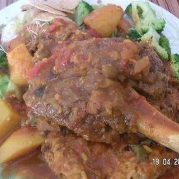 Moroccan Lamb Shank