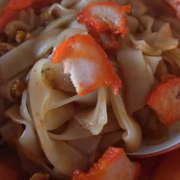 Dry Rice Noodle with Chilli sauce