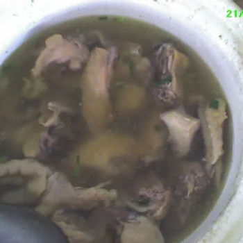 Pepper Soup With Chicken And Pig Stomach