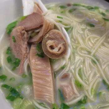 Pork Offal Soup, With Longevity Noodles