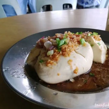 Taufu With Their Choi Pou And Soy Sauce
