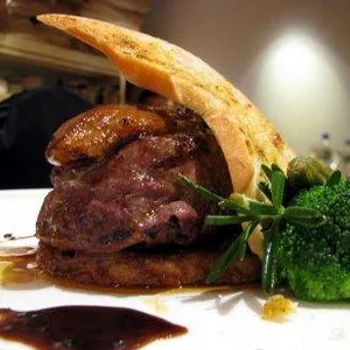 Grilled Beef Mesallion and Goose Liver