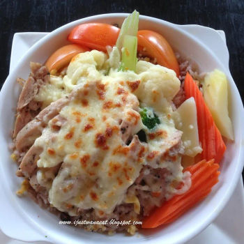 Baked Herbal Chicken Rice