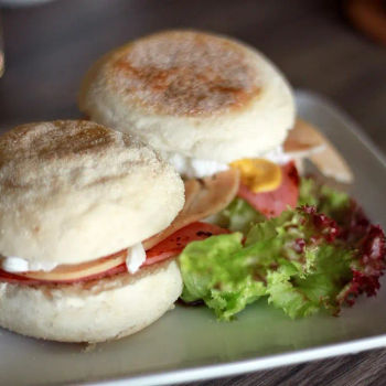 Egg Benedict with Ham and Bacon