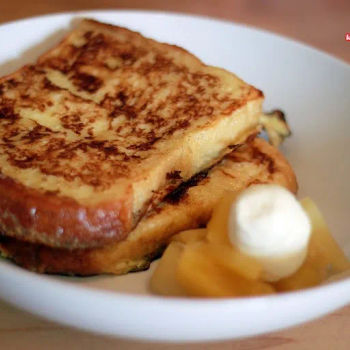 Their hearty Fench Toast