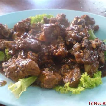 Chicken in preserved bean paste