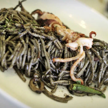 Squid Ink Spaghetti