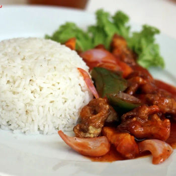 Sweet & Sour Fish Rice Set Lunch
