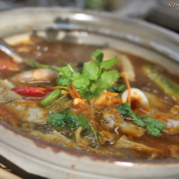 Tom Yam Seafood soup