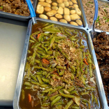 Century Eggs (top) and Bitter Gourd (bottom)