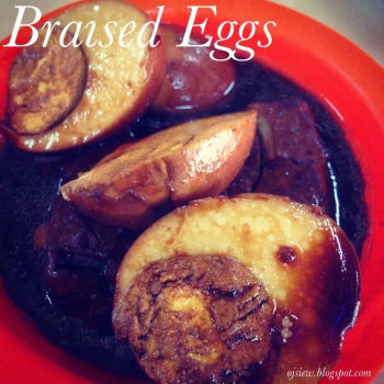 Braised Eggs