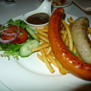 Porkie Sausage Platter