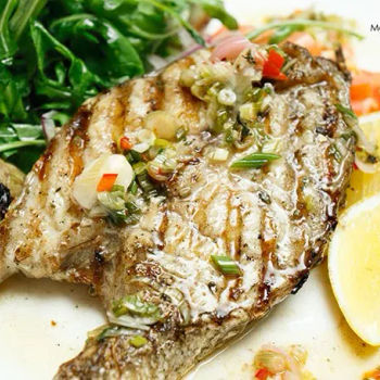 Trancio Di Pesce Del Giorno All-Olio & Rosmarino