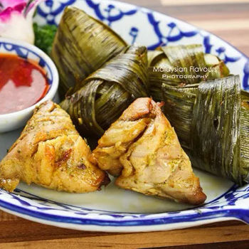 Pandan Leaf Chicken Wrap