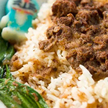 Minced Pork Rice