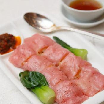 韭黃脆蝦腸粉 “Chui Har Cheung Fan” 