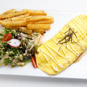 Omelette with Mushroom