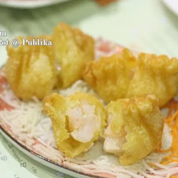 Deep Fried Prawn Dumpling