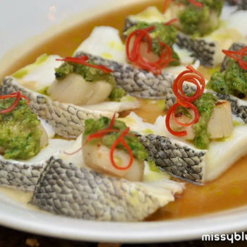 Steamed Pacific Cod Fish