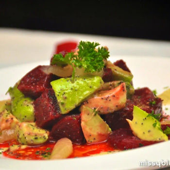 Beetroot and Avocado Salad