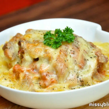 Cheese Baked Spaghetti