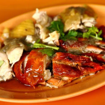 Roasted&steam chicken