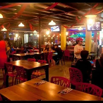 The indoor air-conditioning dining area