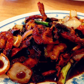 Fried Prawns With Dry Chillies  宫保虾球