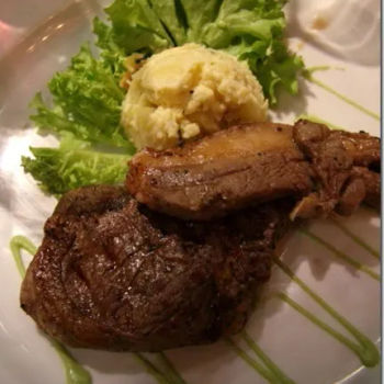 Meat Platter (lamb, beef and pork fillet steak)