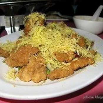 Lai Liu Har "Ham Tan" style (Salted-egg)