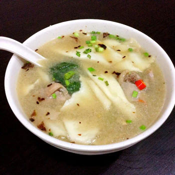 Herbal Chicken Pan Mee