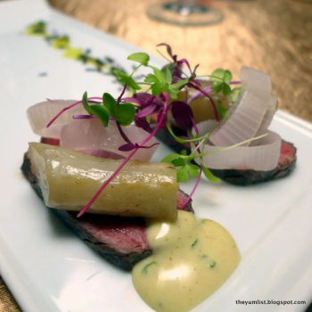 Beef, Jerusalem Artichokes and Onions