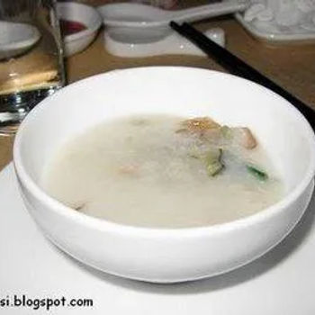 Century egg porridge