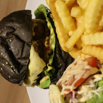 Darth Beef Burger - The Force is strong in this one