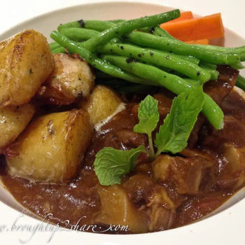 Moroccan Style Braised Lamb Shoulder