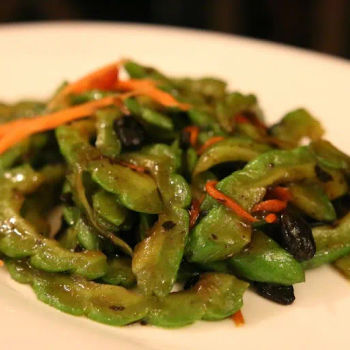Bitter Gourd with Black Beans