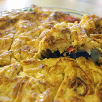 Cincalok/Onion Omelette