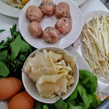 Steamboat Ingredience