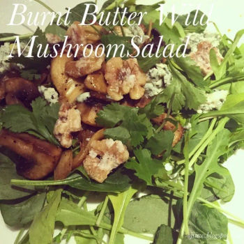 Burnt Butter Wild Mushroom Salad