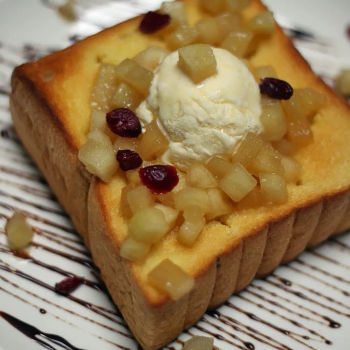 Cinnamon Apple Toast