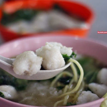 Home-made Fish Ball Soup